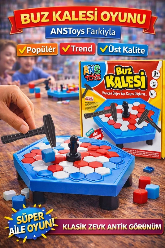 ANSTOYS BUZ KALESİ OYUNU